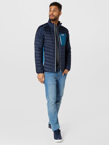 JACK WOLFSKIN Jacke 'Routeburn' in Blau