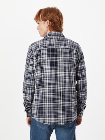 ARMEDANGELS Regular fit Button Up Shirt 'ARSENIO' in Blue