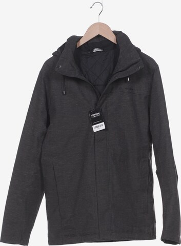 VAUDE Jacket & Coat in L-XL in Grey: front