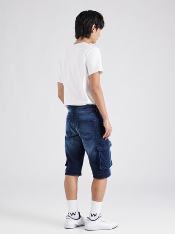 BLEND Regular Cargo Jeans in Blue