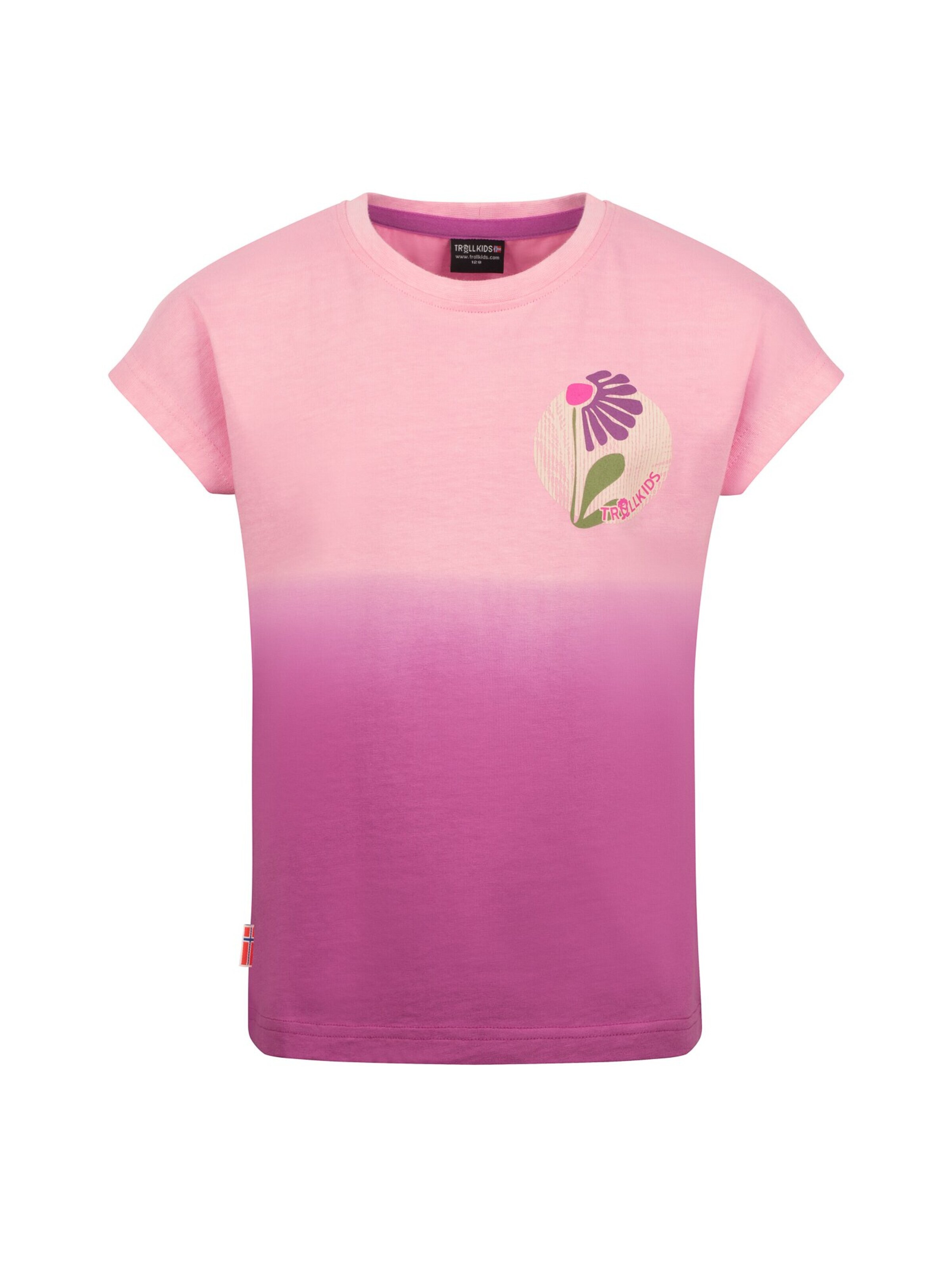 TROLLKIDS Performance Shirt in Pink: front