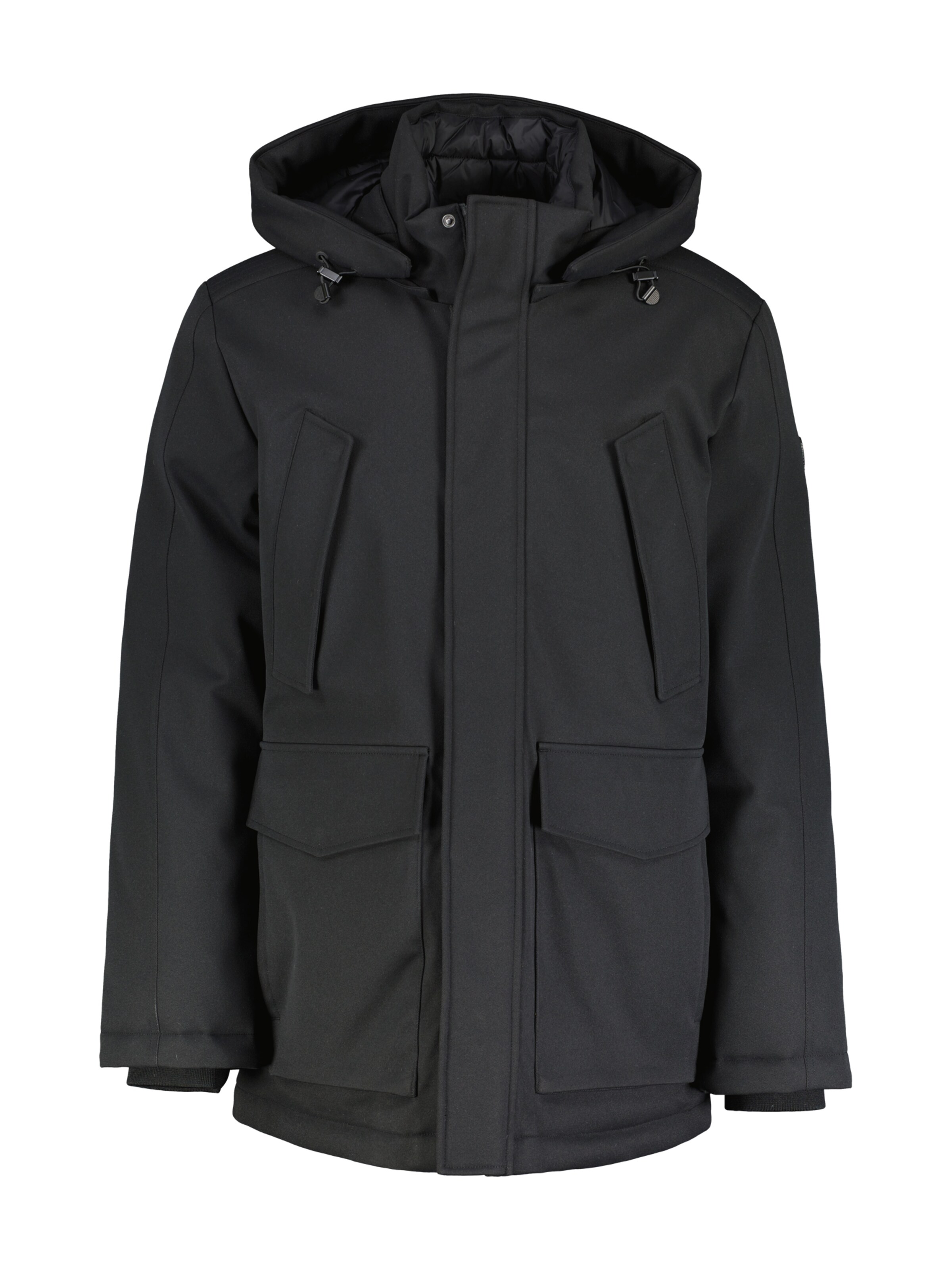 LERROS Winter Parka in Black: front