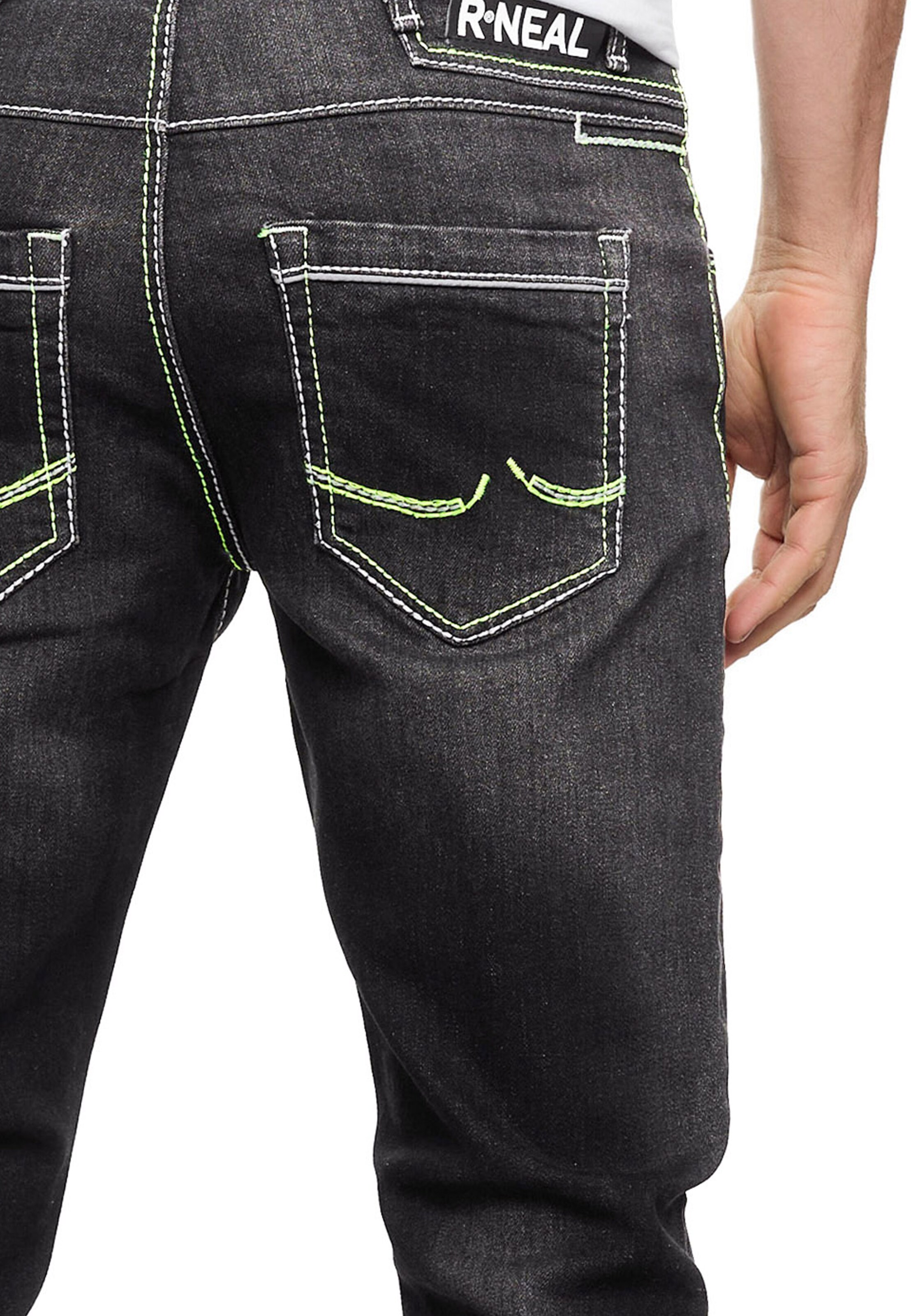 Rusty Neal Regular Jeans 'TOYAMA' in Black