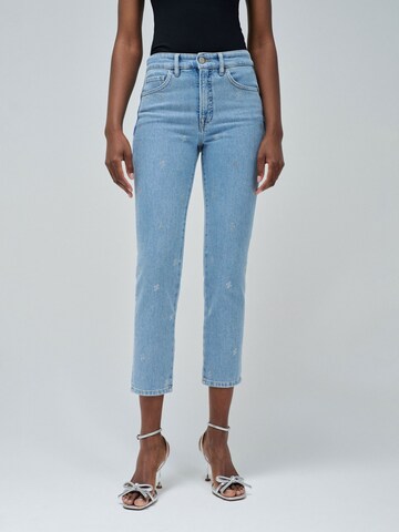 Skinny Jean Salsa Jeans en bleu : devant