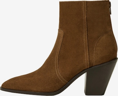 Botine 'Raul 1' MANGO pe maro caramel, Vizualizare produs