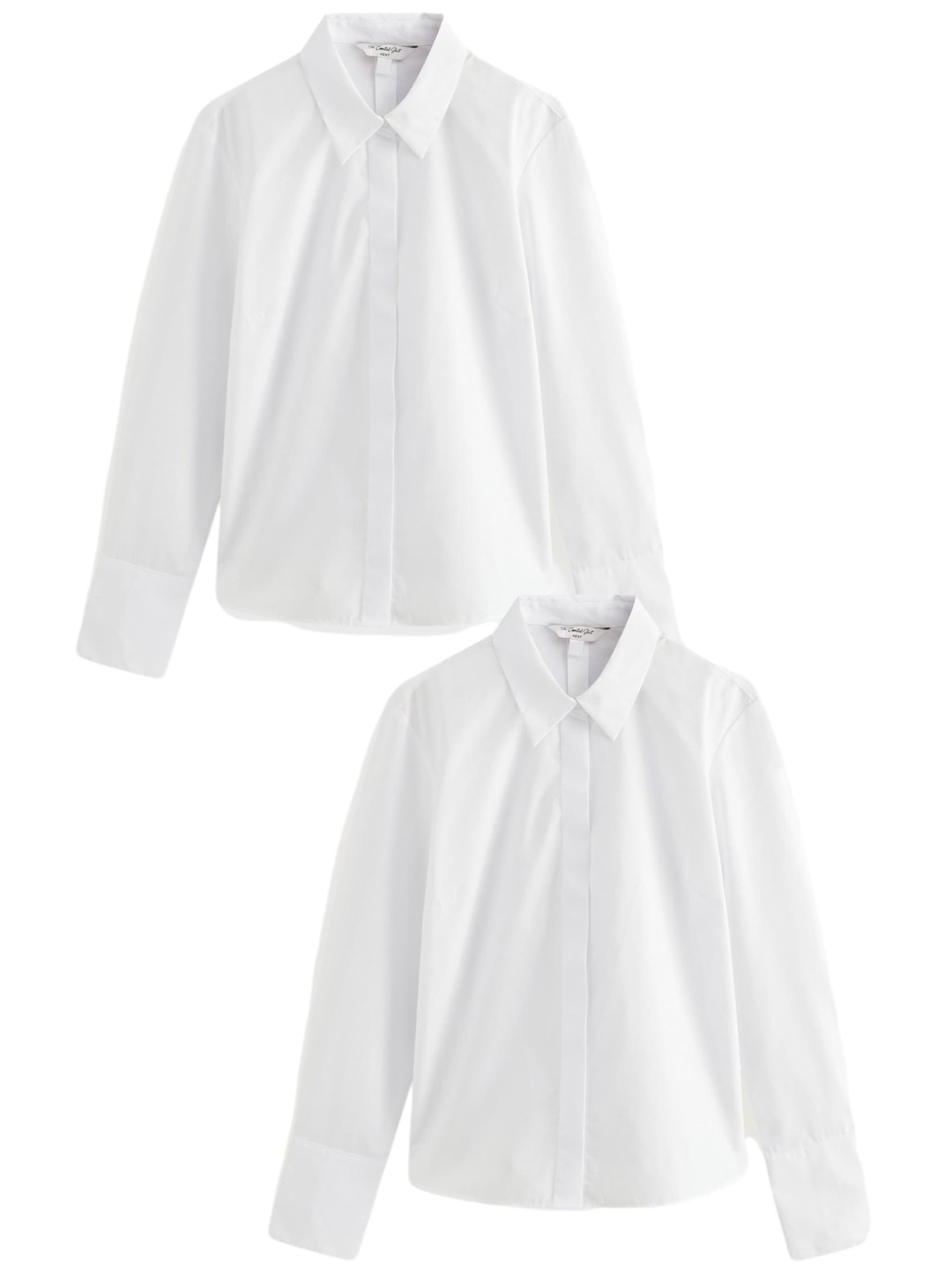 balts Next Blūze: no priekšpuses