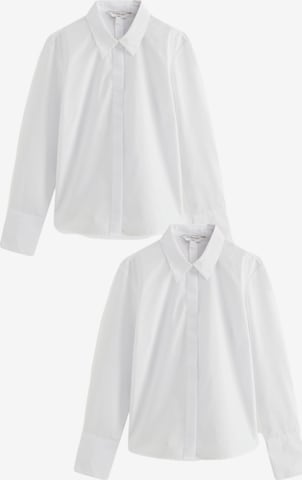 balts Next Blūze: no priekšpuses