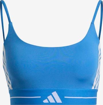 ADIDAS PERFORMANCE Спортивный бюстгальтер 'HYG' в Синий: спереди