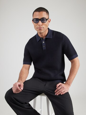 Pull-over 'JPRBLUKINGSLEY' JACK & JONES en bleu : devant