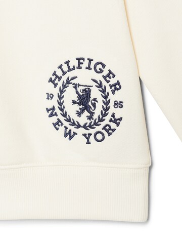 TOMMY HILFIGER Sweatshirt 'Varsity TH' in Beige