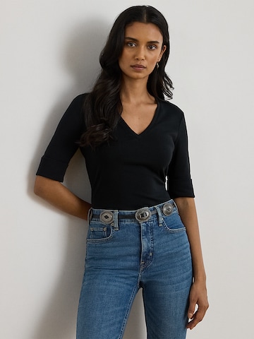 Lauren Ralph Lauren Shirt in Black: front