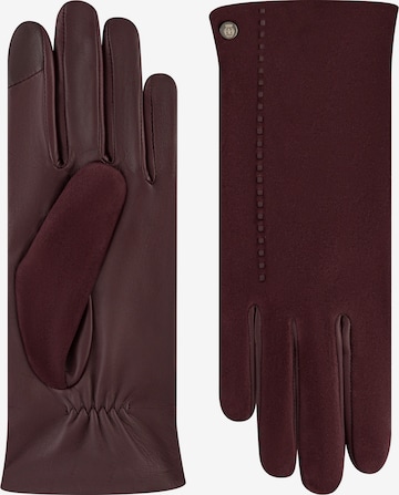 Gants 'PIENZA TOUCH' Roeckl en rouge : devant