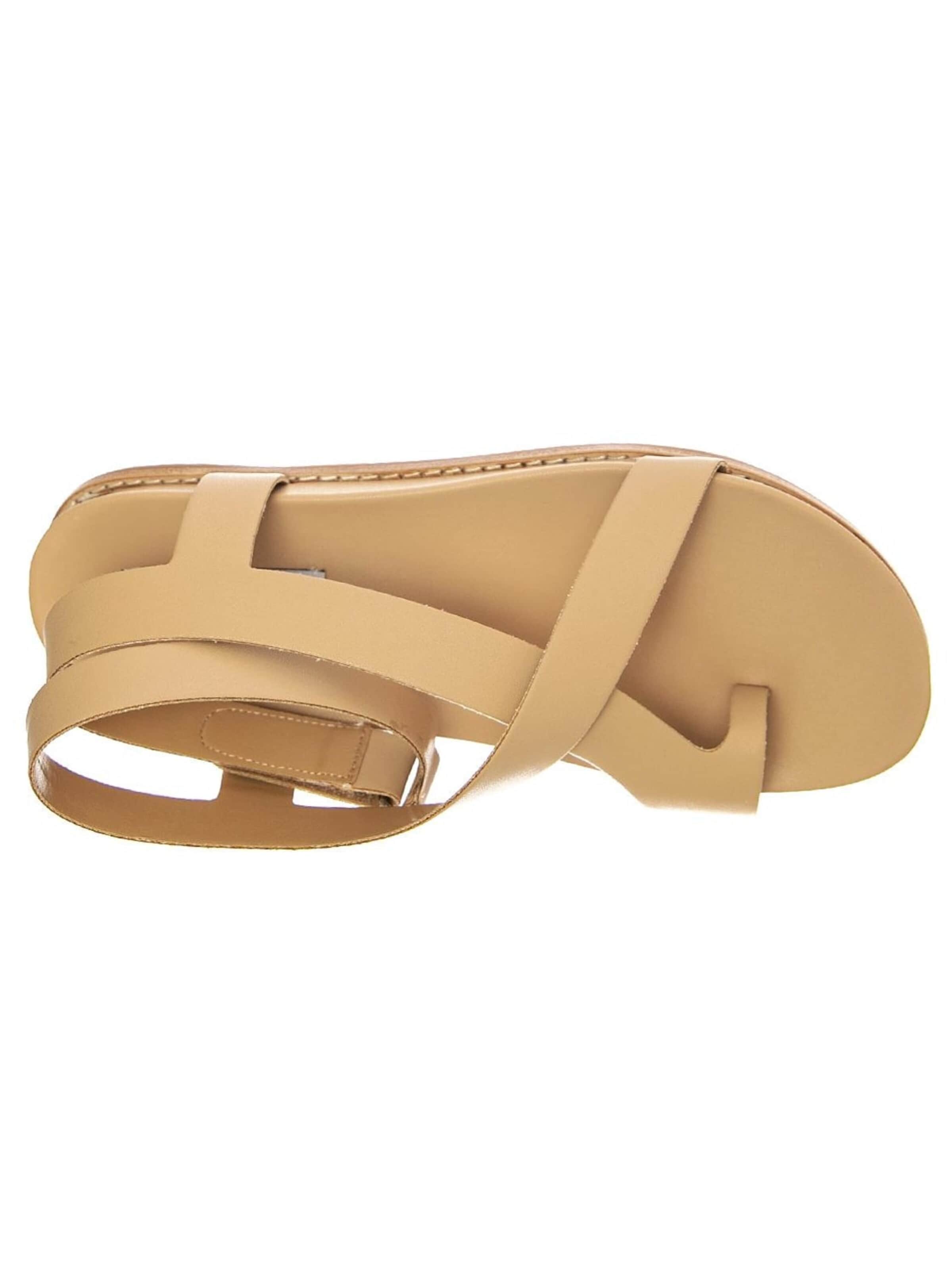 STEVE MADDEN Sandały 'Womens Delicacy Nude Sandals' w kolorze beżowy