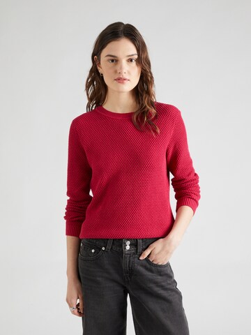 VILA Sweater 'VIDALO' in Red: front