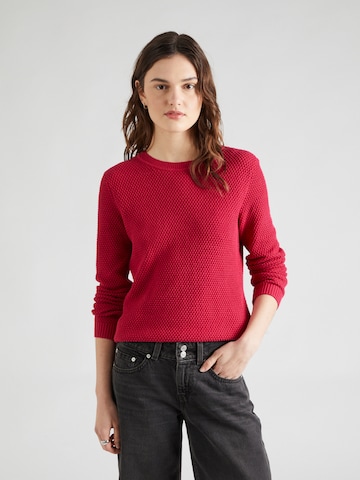 VILA Sweater 'Dalo' in Red: front