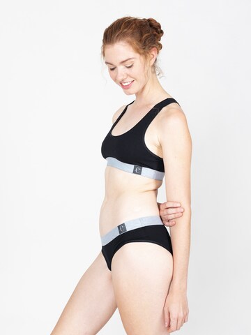 Bustier Soutien-gorge 'Ringer Hilde' Erlich Textil en noir