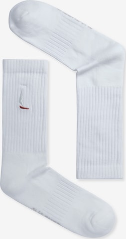 Calzino di GREENBOMB in bianco: frontale