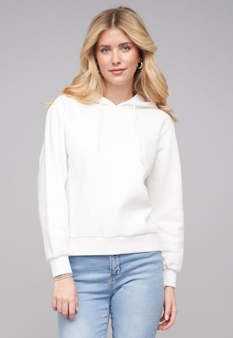 Cloud5ive Sweatshirt 'Limoncello Spritz' in Wit