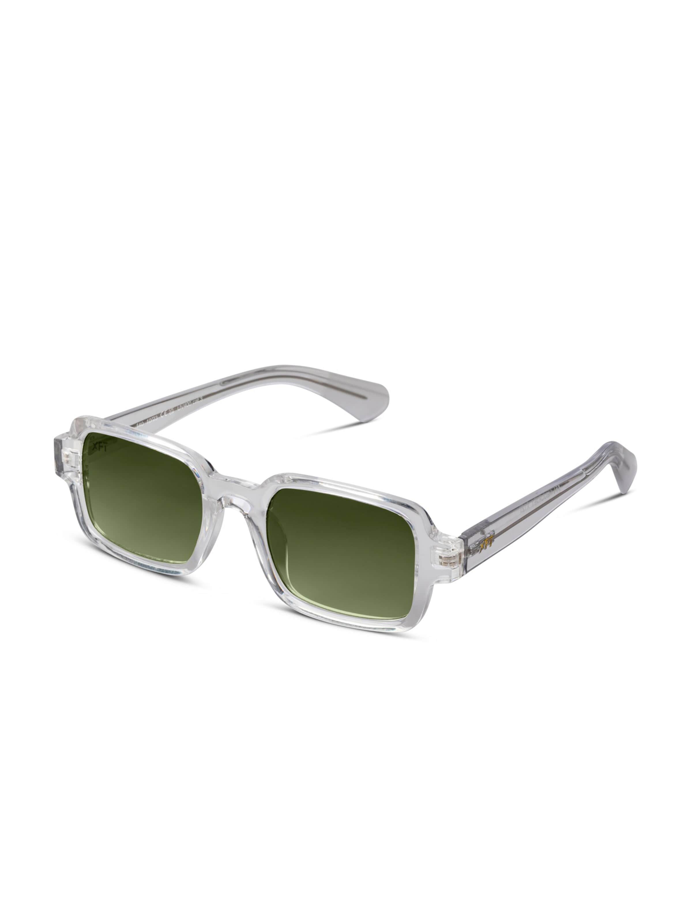 X Frame Therapy Okulary przeciwsłoneczne 'Neocraft Sun' w kolorze zielony: przód