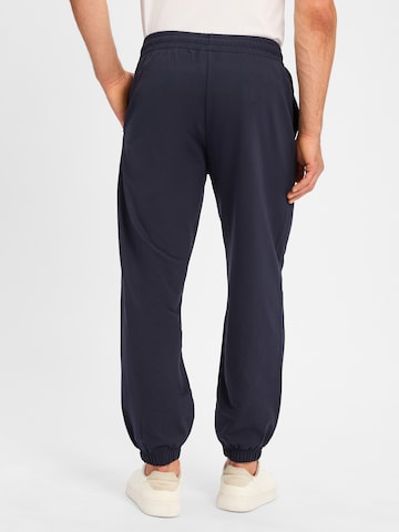 Loosefit Pantalon EA7 Emporio Armani en bleu