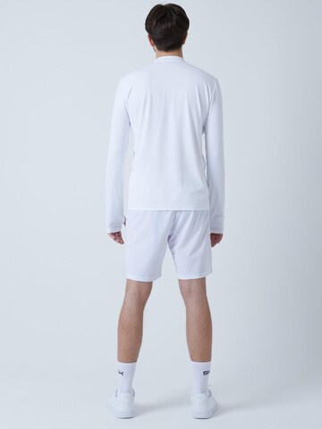 SPORTKIND Funktionsshirt 'Langarmshirt High-Neck'‌‌‌‌‌‌‌‌‌ in Weiß