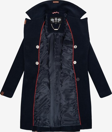 MARIKOO Between-seasons coat 'Nanakoo' in Blue