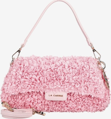Sac à bandoulière La Carrie en rose : devant