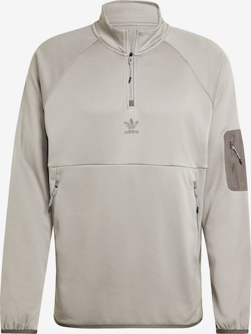 ADIDAS ORIGINALS - Sudadera en gris: frente