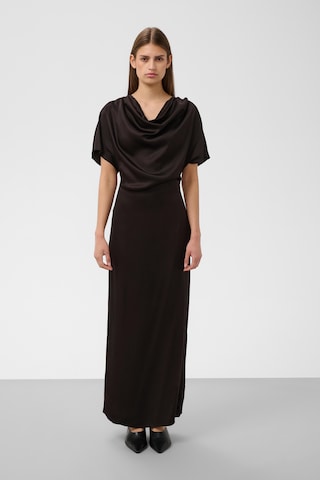 SOAKED IN LUXURY Dress in Brown: front