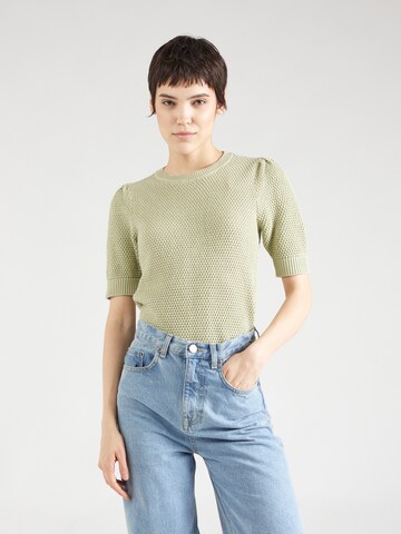 VILA Sweater 'Dalo' in Green: front