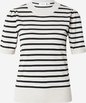 SAINT TROPEZ Sweater 'Mila' in Grey: front