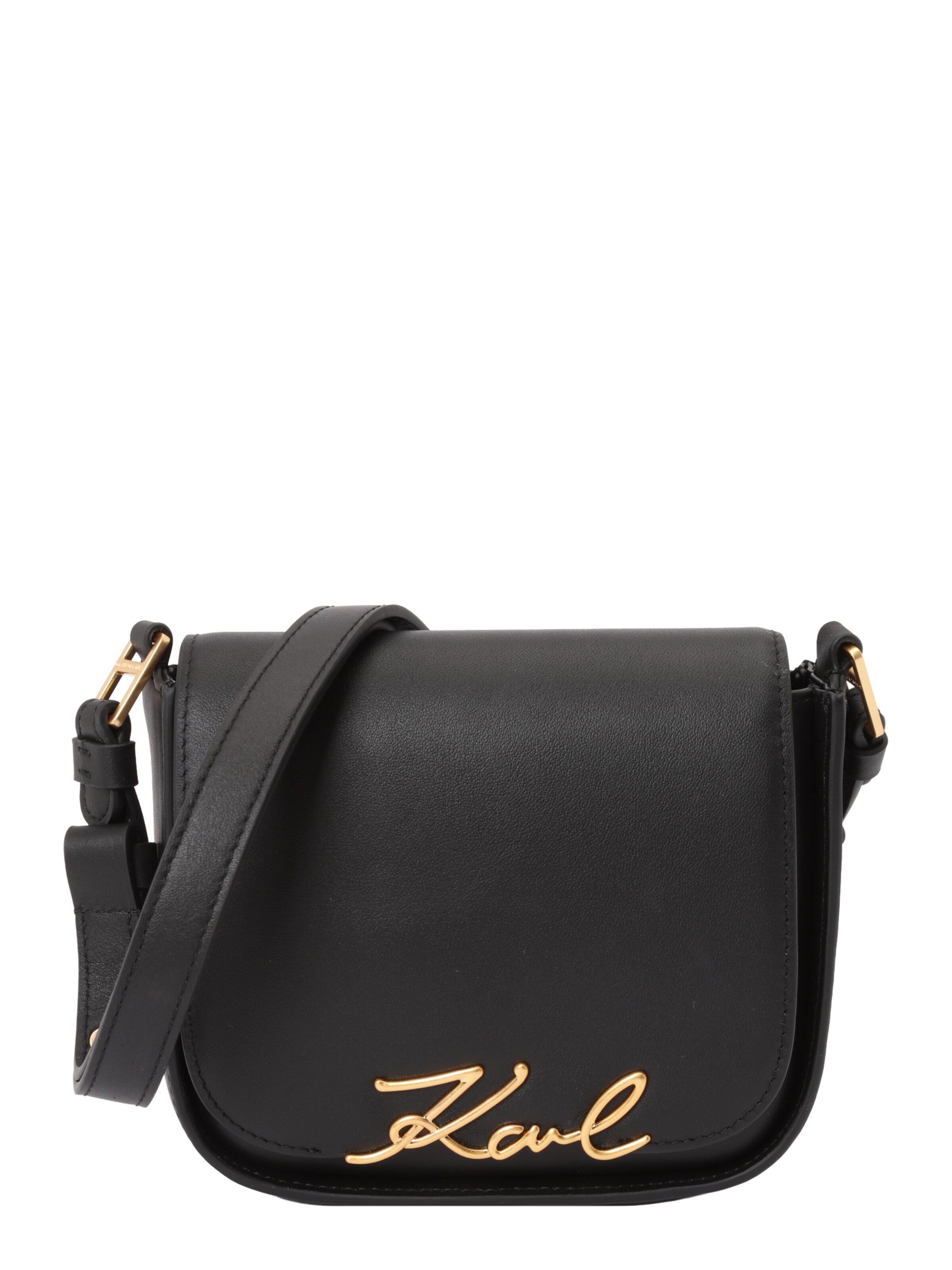 Karl Lagerfeld Umhängetasche in Schwarz: Vorderseite