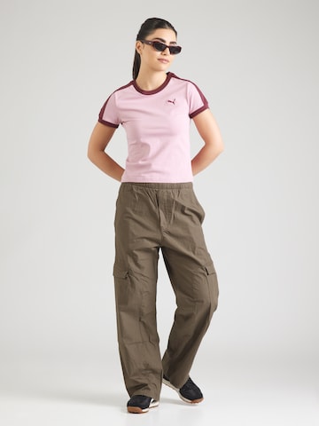 Maglietta 'T7' di PUMA in rosa