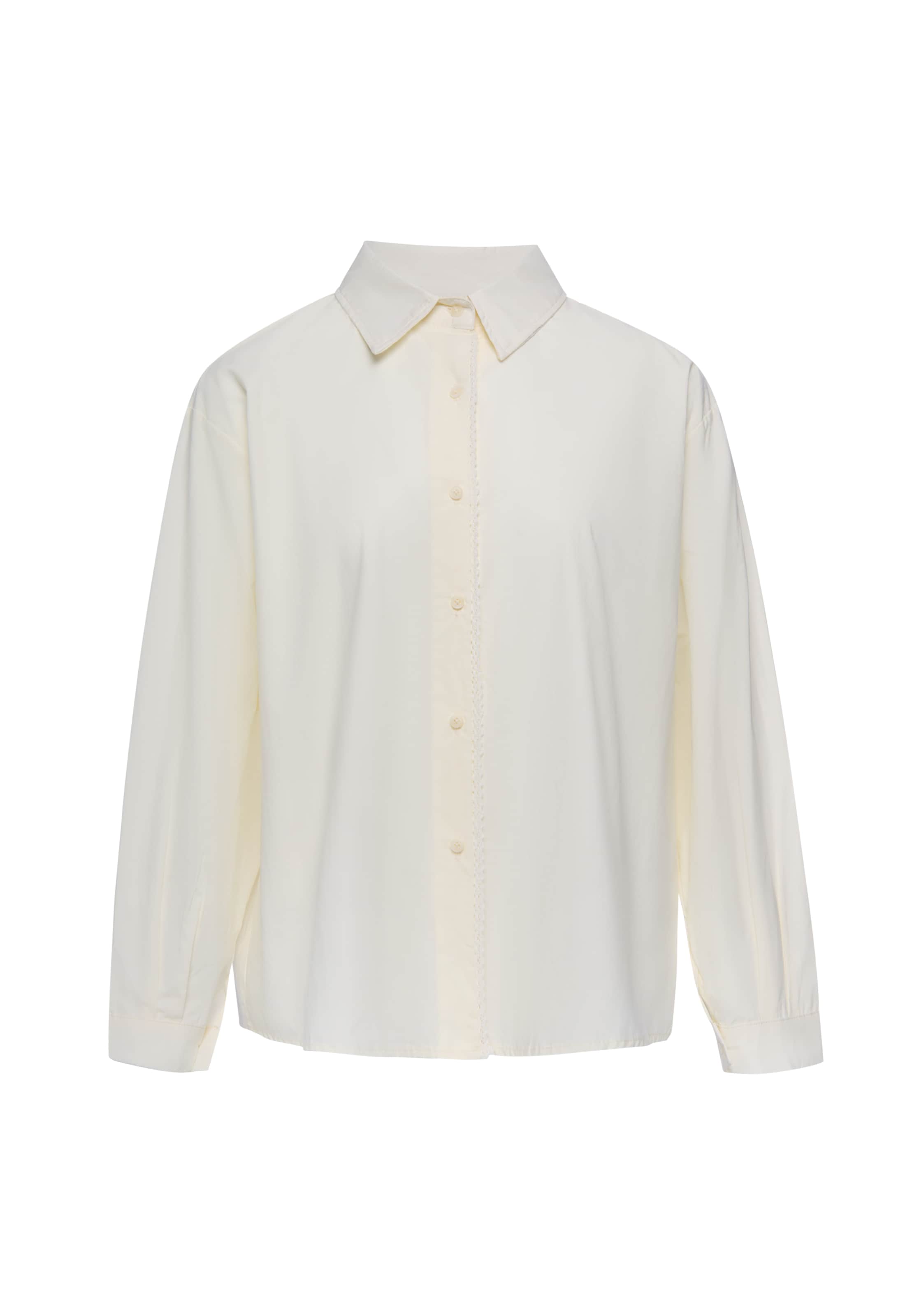Chemisier Usha en beige : devant