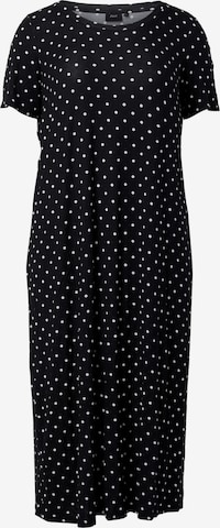 Zizzi - Vestido 'Freja' en negro: frente