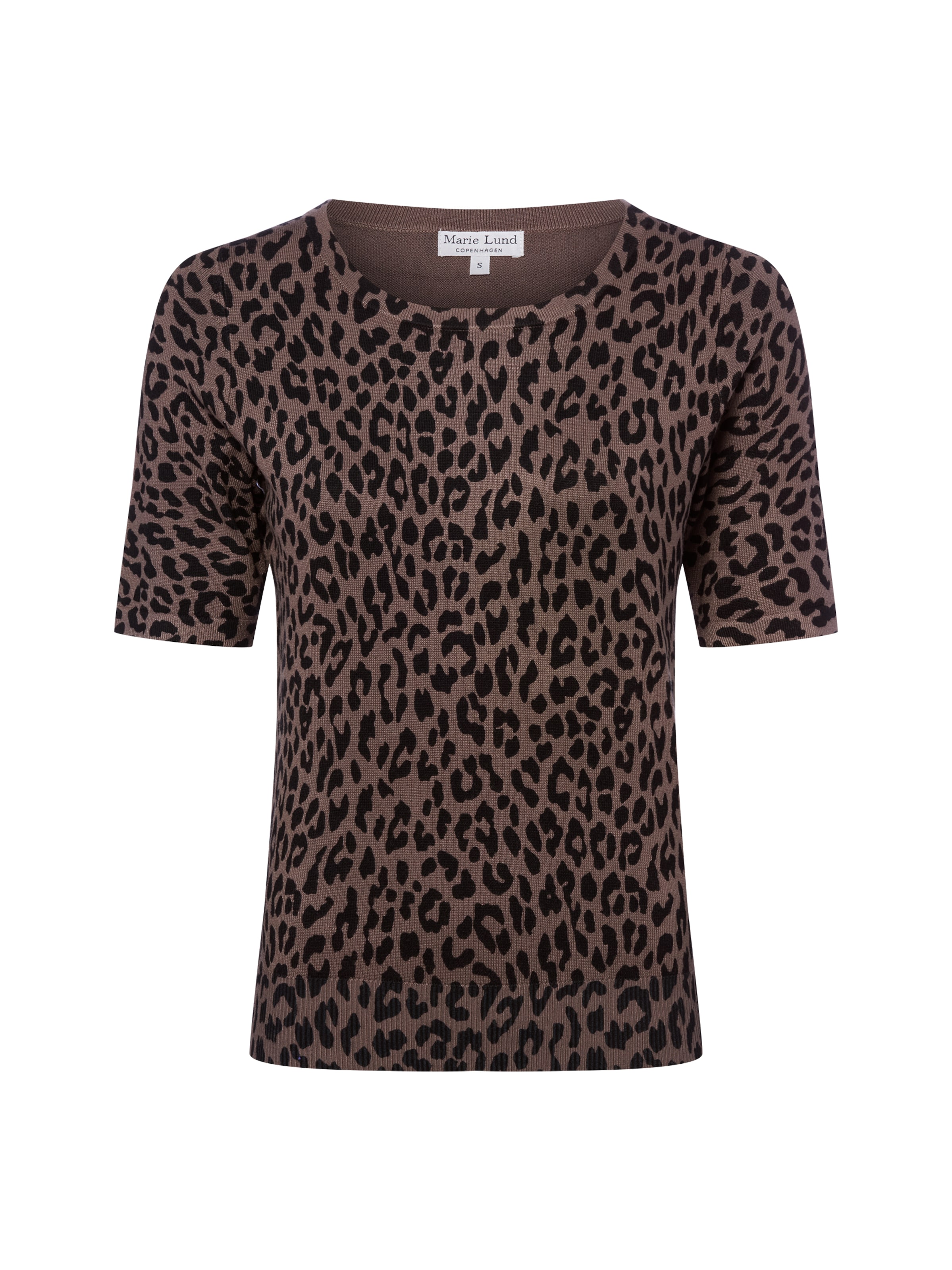 Pull-over Marie Lund en marron : devant