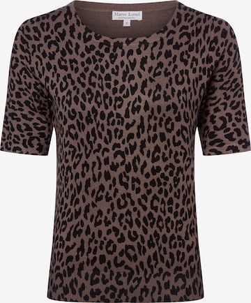 Pull-over Marie Lund en marron : devant