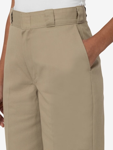 Regular Pantalon à plis '874' DICKIES en beige