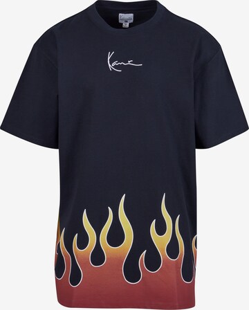 T-Shirt Karl Kani en noir : devant