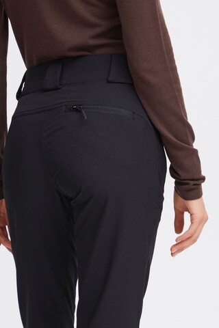 North Bend Regular Outdoor Pants 'Gerda' in Black