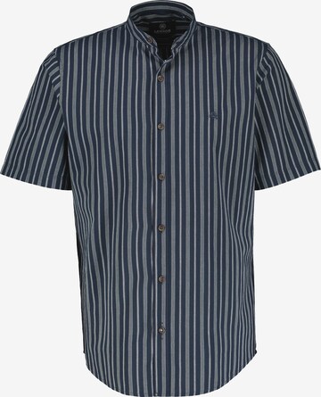 LERROS Regular fit Button Up Shirt in Blue: front