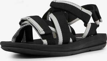 CAMPER Hiking Sandals 'MATCH' in Black: front