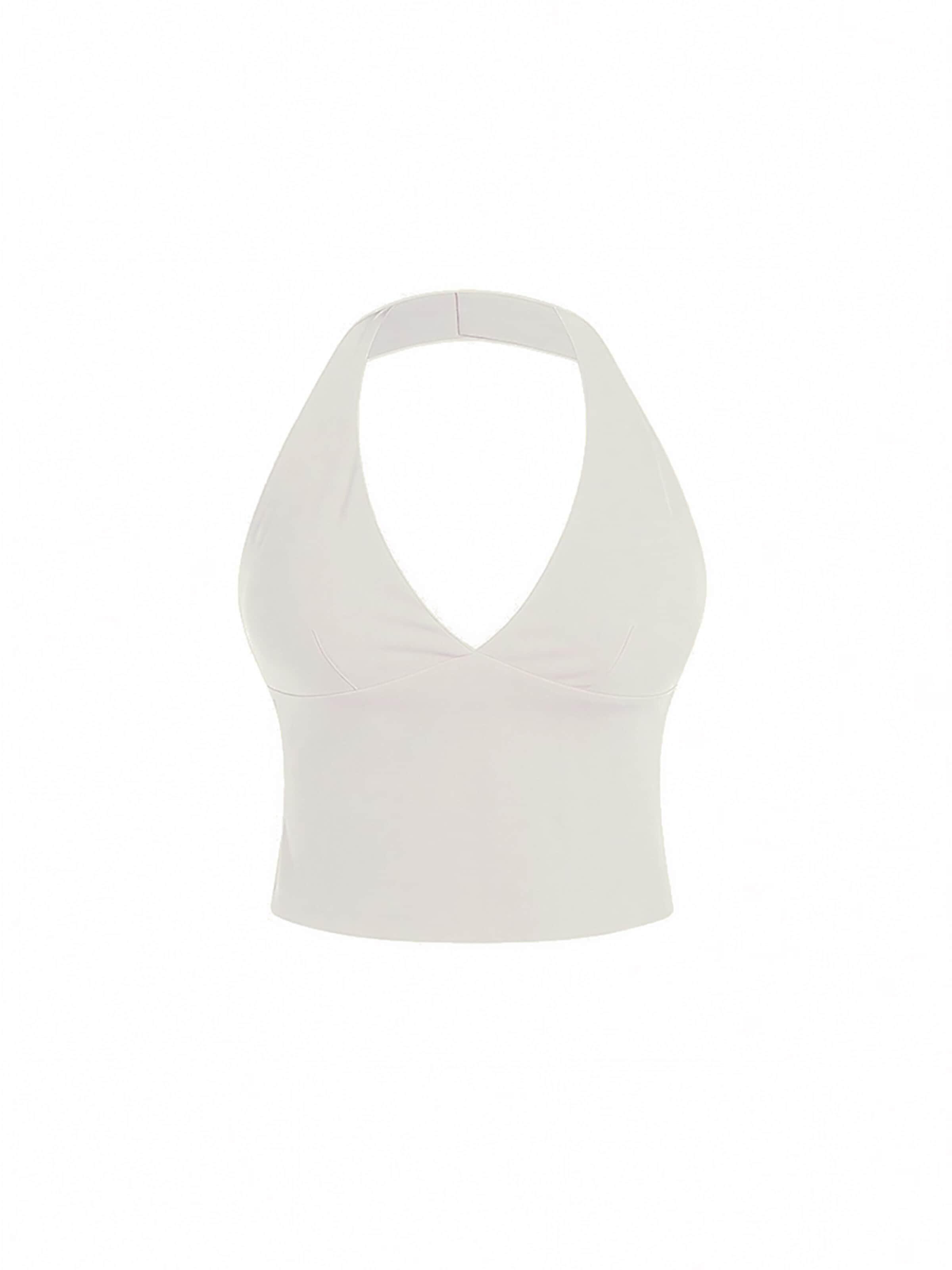 GOD SAVE QUEENS Sports Top in Beige: front