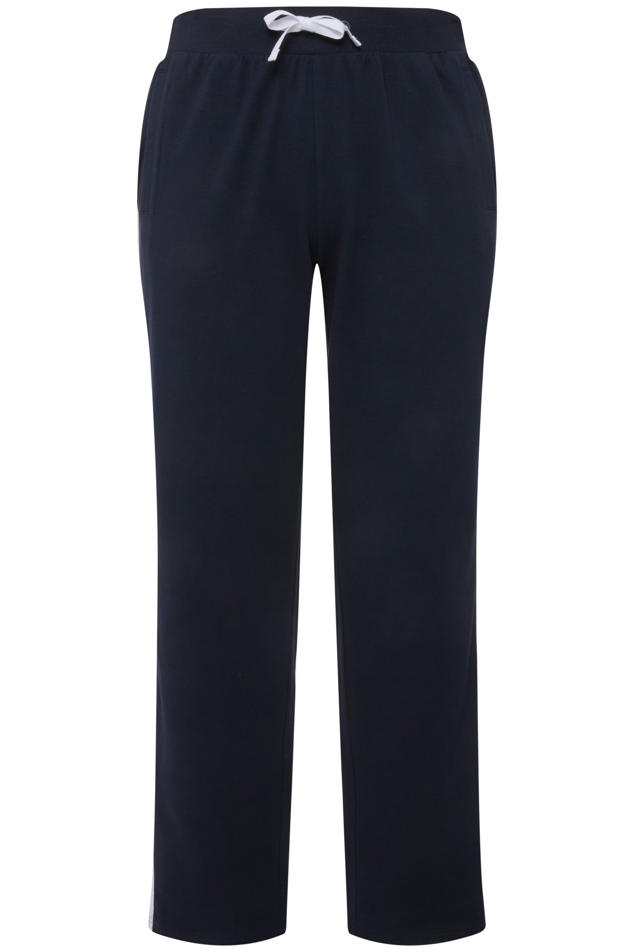 Ulla Popken Loosefit Hose in Blau: Vorderseite