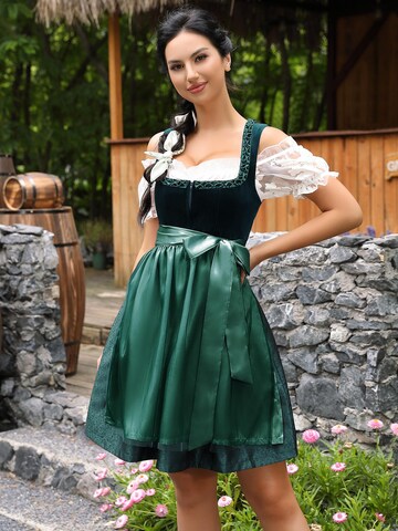 Yesfashion Dirndl in Green