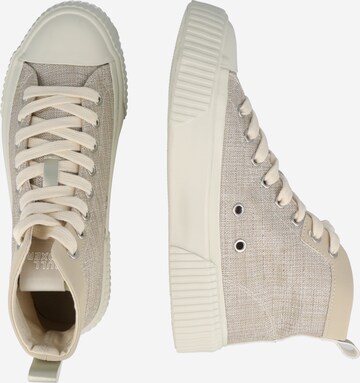 BULLBOXER High-Top Sneakers in Beige