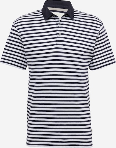 JACK & JONES T-Shirt en bleu nuit / blanc, Vue avec produit