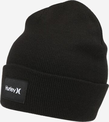 Hurley Athletic Hat 'SEAWARD' in Black: front