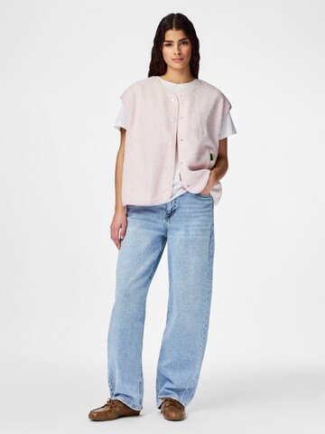 PIECES Weste 'PCKATTY' in Pink