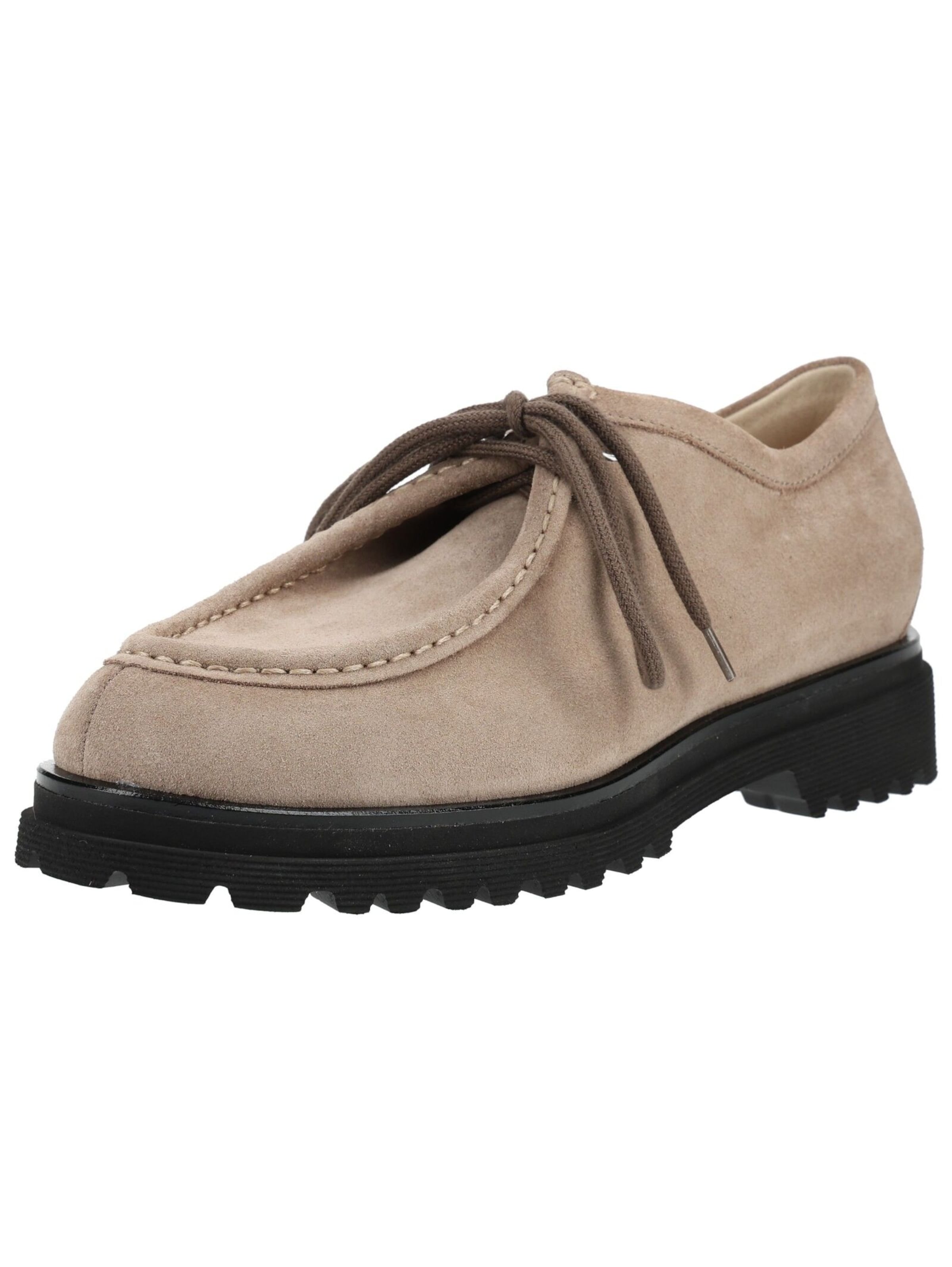 HASSIA Lace-Up Shoes in Beige: front